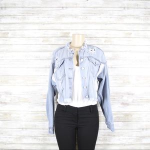 PacSun Los Angeles Jean Jacket sz One size